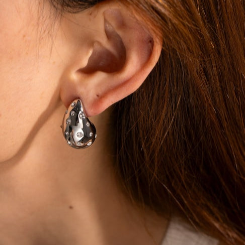 Tara Teardrop Diamond Earrings