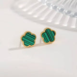 Five Leaf Clover Earrings