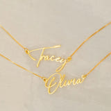 Personalised Tracey Name Necklace