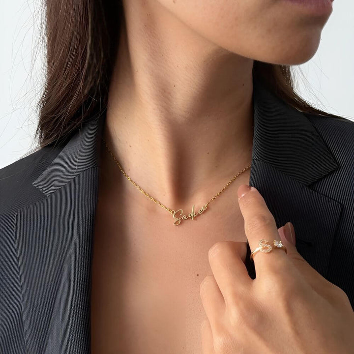Personalised Sadie Name Necklace