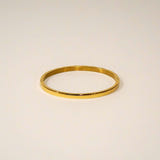 Ella Diamond Solid Bangle