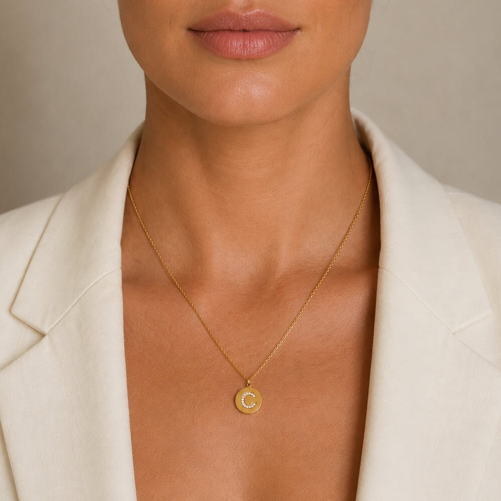 Personalised Camille Initial Necklace