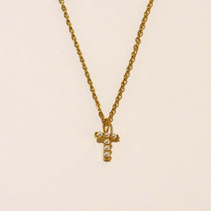 Personalised Mila Pearl Initial Necklace