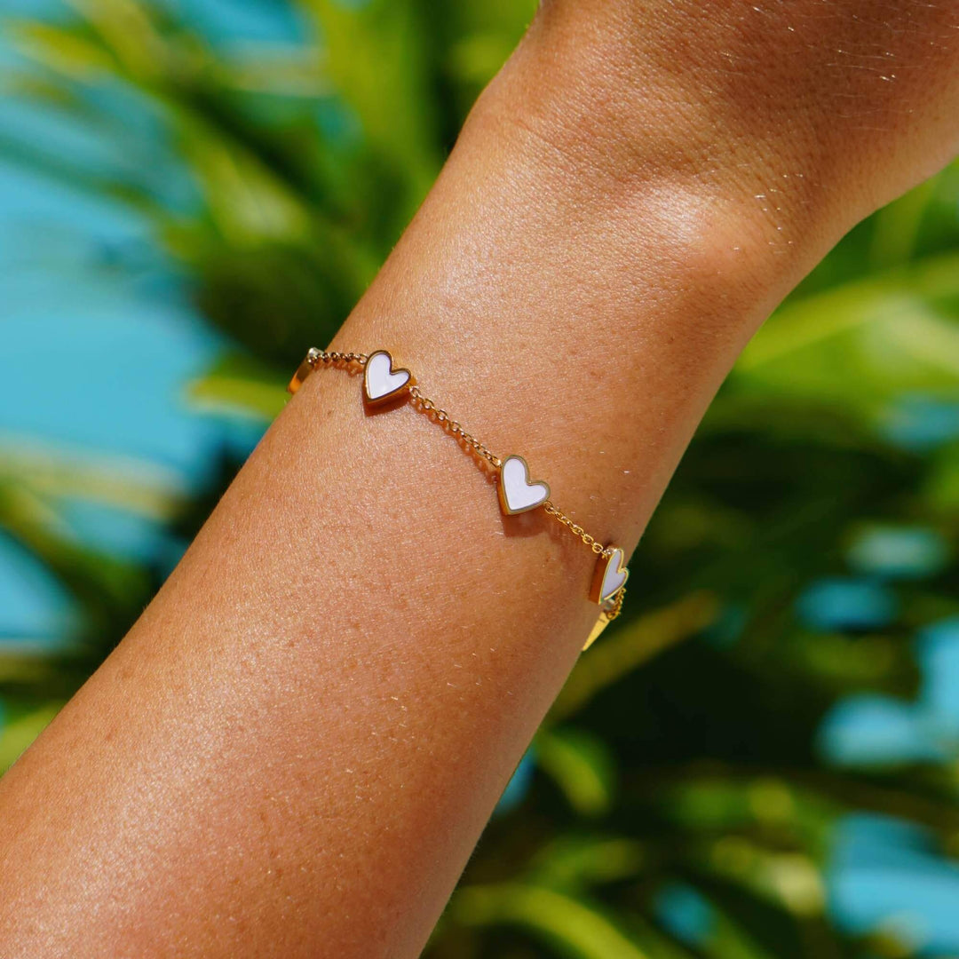 Carwen Heart Pendant Bracelet
