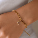 Personalised Sienna Initial Bracelet